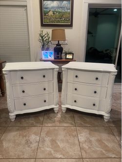 Antique large nightstands