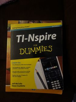 TI-nspire for dummies book