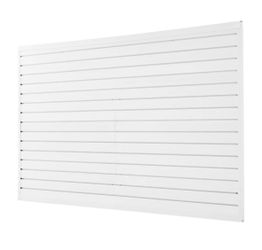 VEVOR Slat Wall Paneling, 8 x 4 ft, PVC Garage Slatwall
