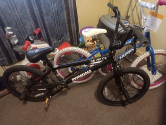 New Kids Bike's Blue & Black 20" Inch Bikes, $045.00 a piece
