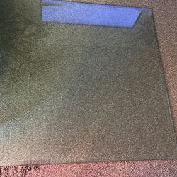 Glass table top clear