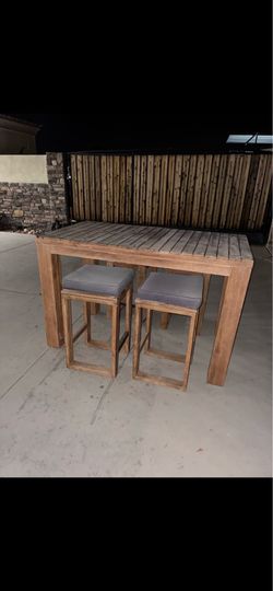 Table Barstool outdoor patio furniture