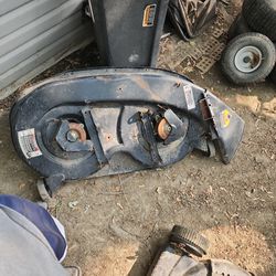 craftsman mower deck and misc