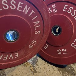 Pair 55lb Plates