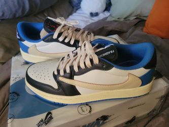 Jordan 1 Cactus Jack Fragments Sz. 8.5