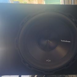 Rockford Fosgate P3 Sub 12inch, Enclosure, And Amplifier