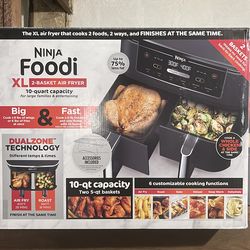 Ninja Foodi XL 2 Basket Air Fryer