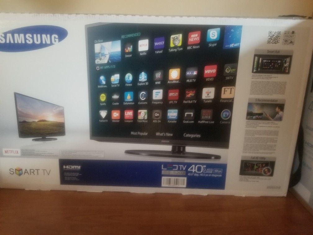 40" Samsung Led Smart TV