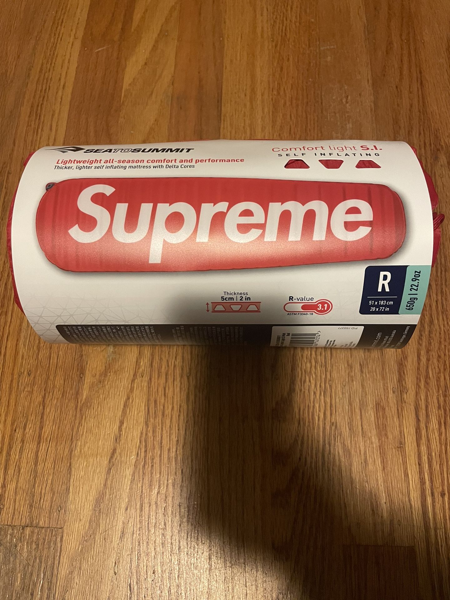 Supreme Sea To Summit Self Inflating Mattress (Red)