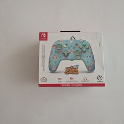Nintendo Switch Enhanced Wired Controller Animal Crossing New Horizons by PowerA