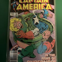 1985 🔑 Captain America 310 Comic Book 
