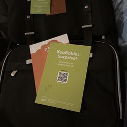 KeaBabies diaper bag not used