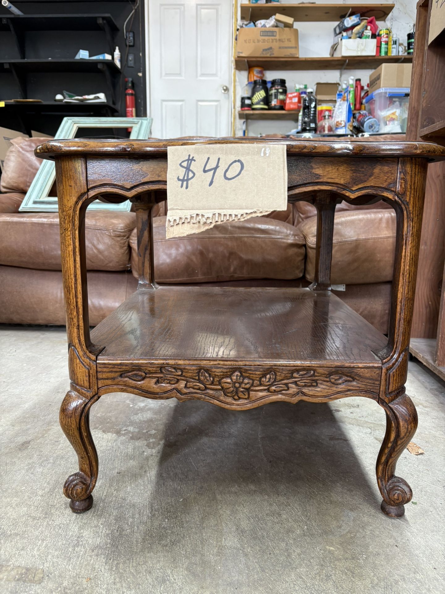 Wood Table $40 (FINN HILL)