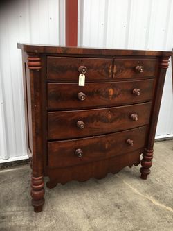 Early Mahogany Chest/Dresser