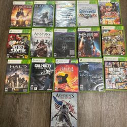 Xbox 360 Game Lot (SEE DESCRIPTION) 