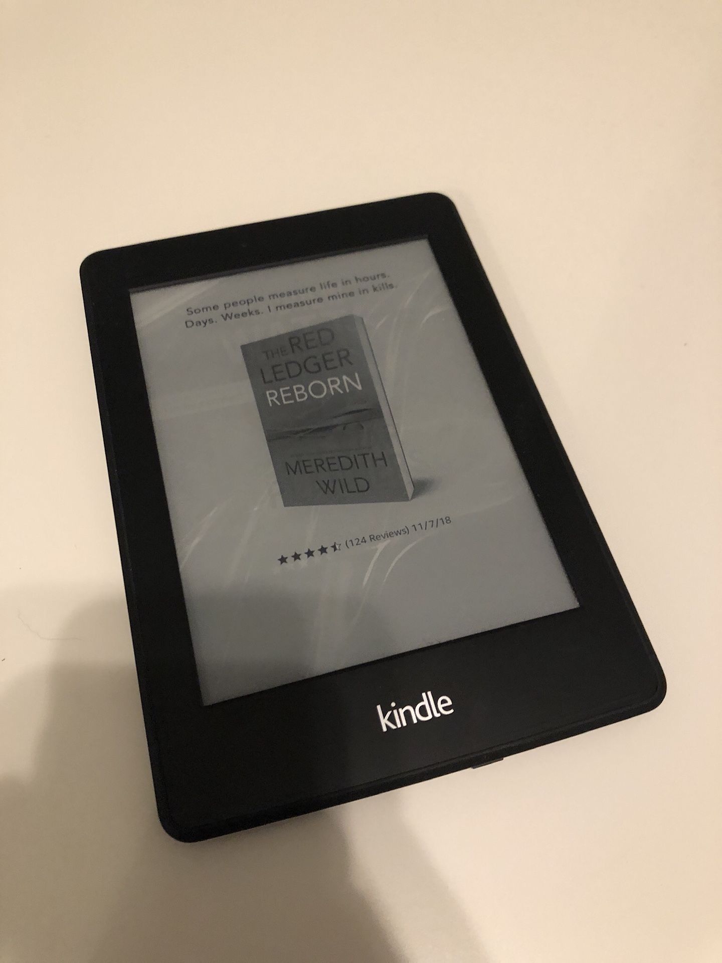 Kindle paper white 5th generation