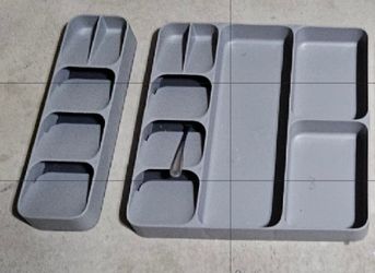 Set Of 2 Silverware/Utensil Trays (2 Sets Available)