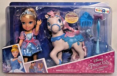 NIB, Sealed! Disney Princess Petite Cinderella & Pony - Jakks Pacific