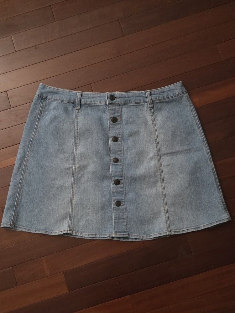 Mossimo Size 18 Denim Plus Size Skirt