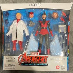 Marvel Legends Hank Pym (Ant-Man) & Janet Van Dyne (Wasp)