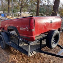 Classic Model Chevy Truck Bed With Nice Bed Liner