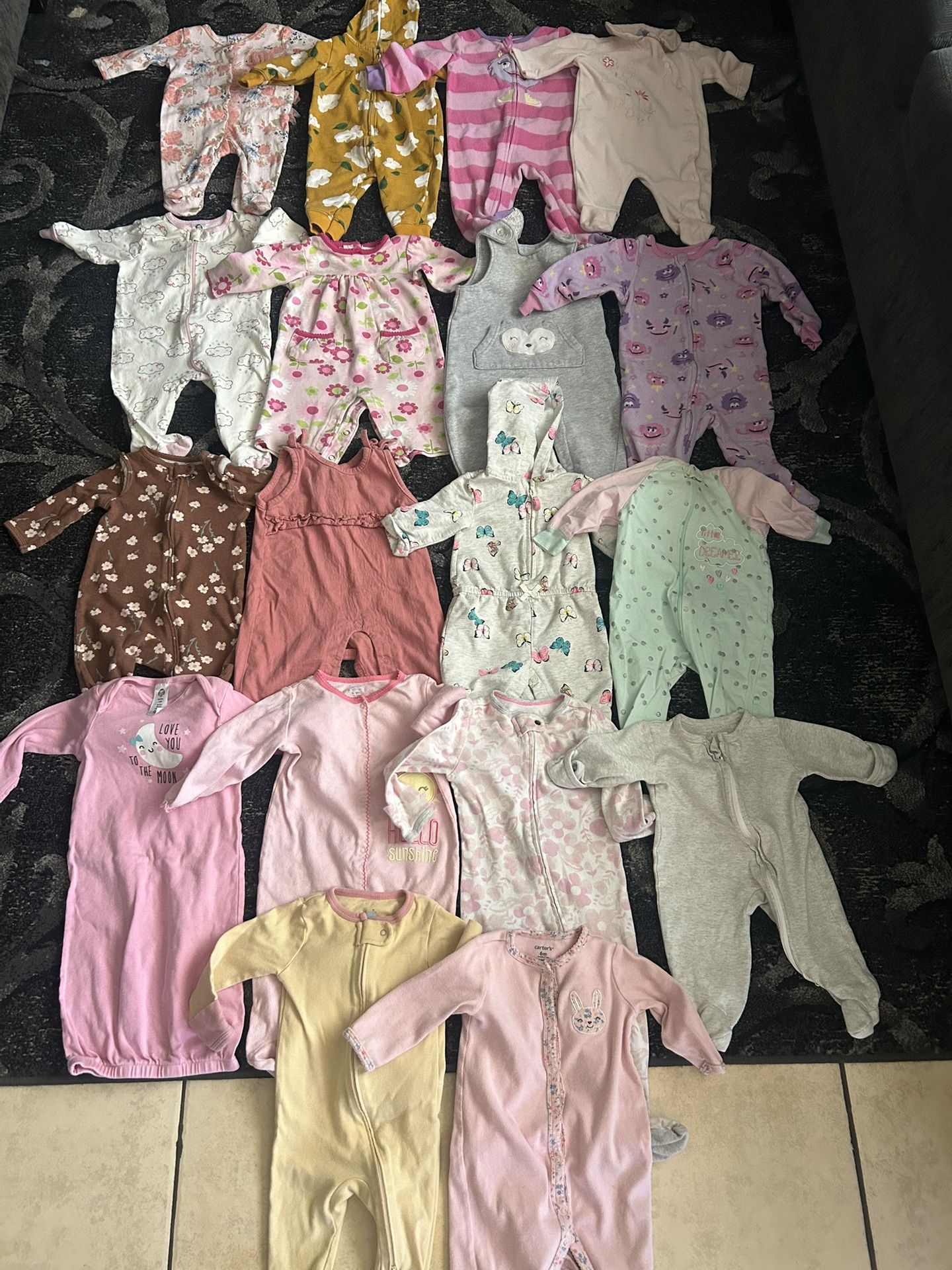 77 Piezas De Ropa Para Bebes Niñas De 0 A 12 Meses