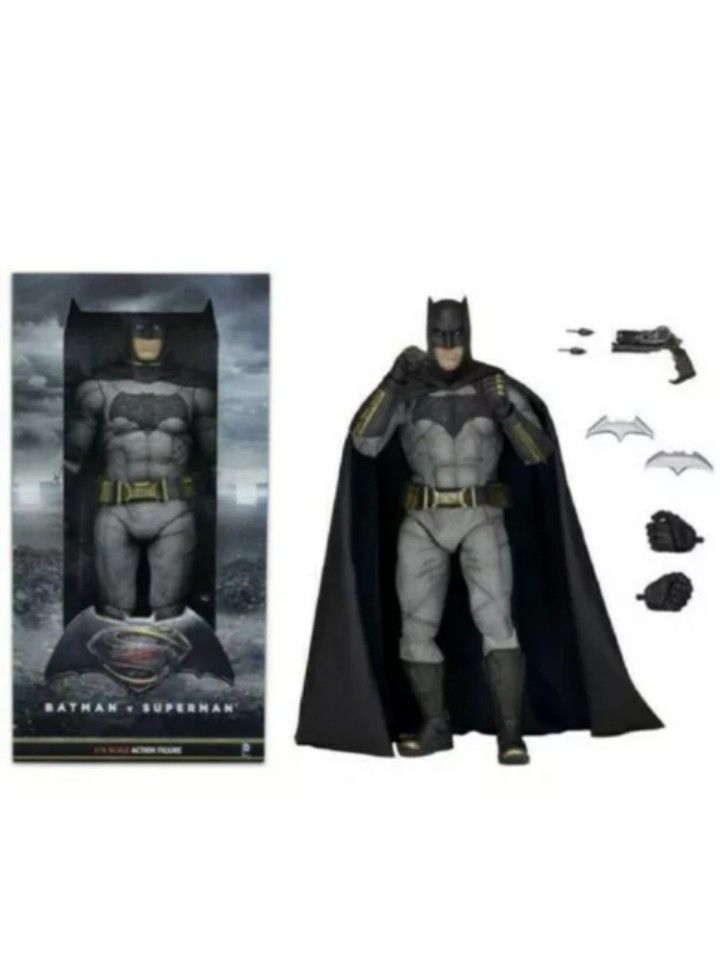 New in Box Neca DC Batman vs Superman Ben Affleck 1/4 Scale 18 Inch Batman Collectible Action Figure Toy