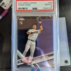 PSA 10 Aaron Judge Rookie Card