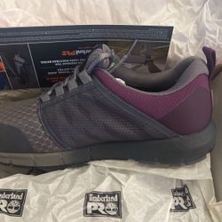 NEW IN BOX Timberland Pro Radius Composite Safety Toe work Shoe Women’s 8