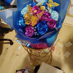 Special Occasion Ribbon Rose Bouquet