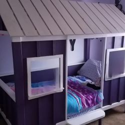 Twin Bed Frame- House Bed