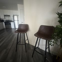 Pair Of Bar Stools 