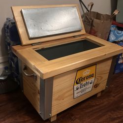 Corona Extra wooden cooler VINTAGE!!