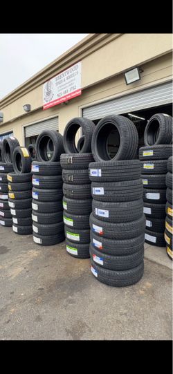 225-50R17 brand new set with installation