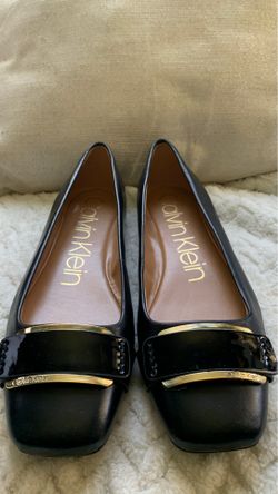 Calvin Klein black flats