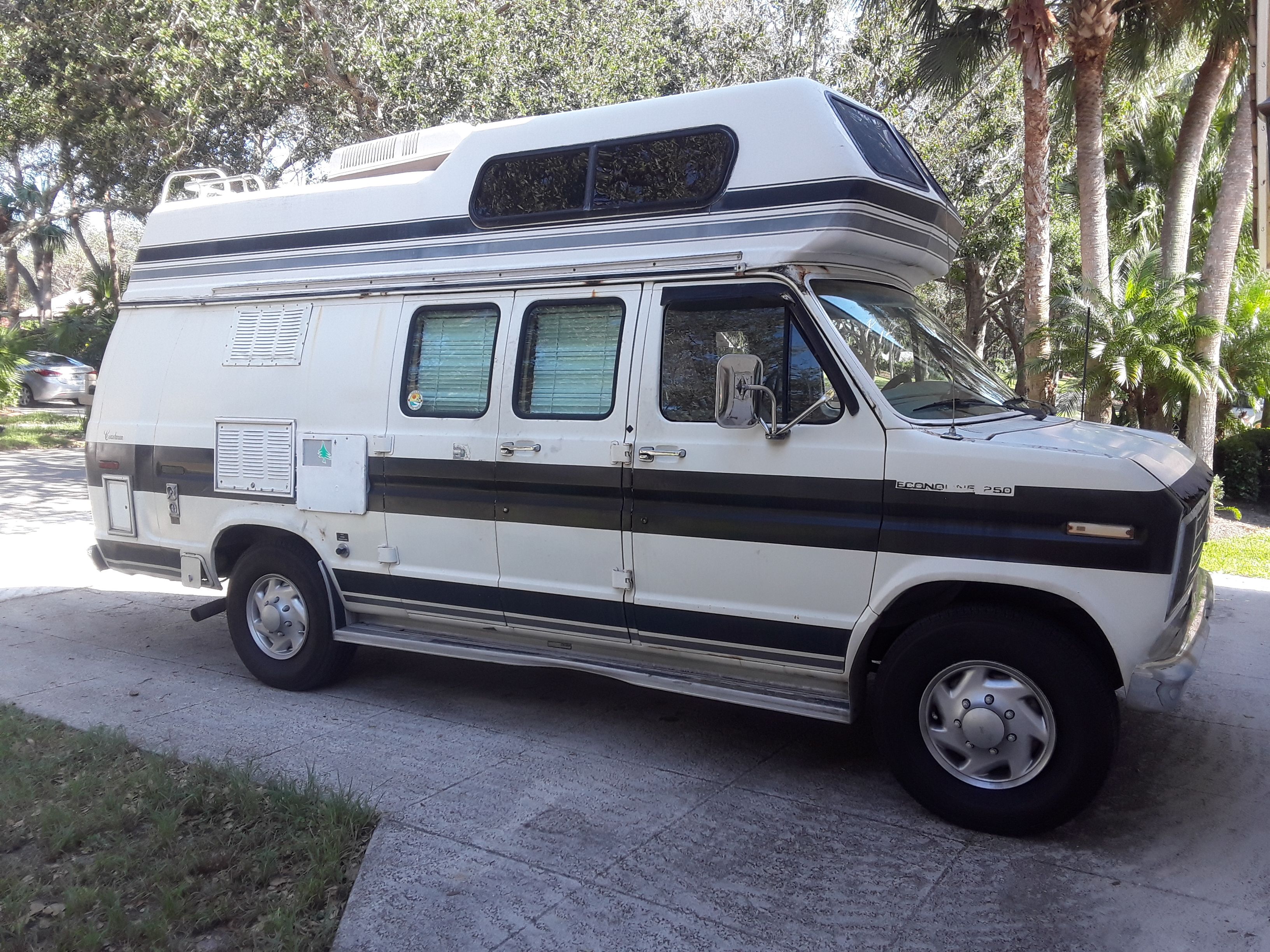 1988 ford econoline conversion camper van