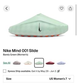Nike Mind 001 Size 7 Women’s