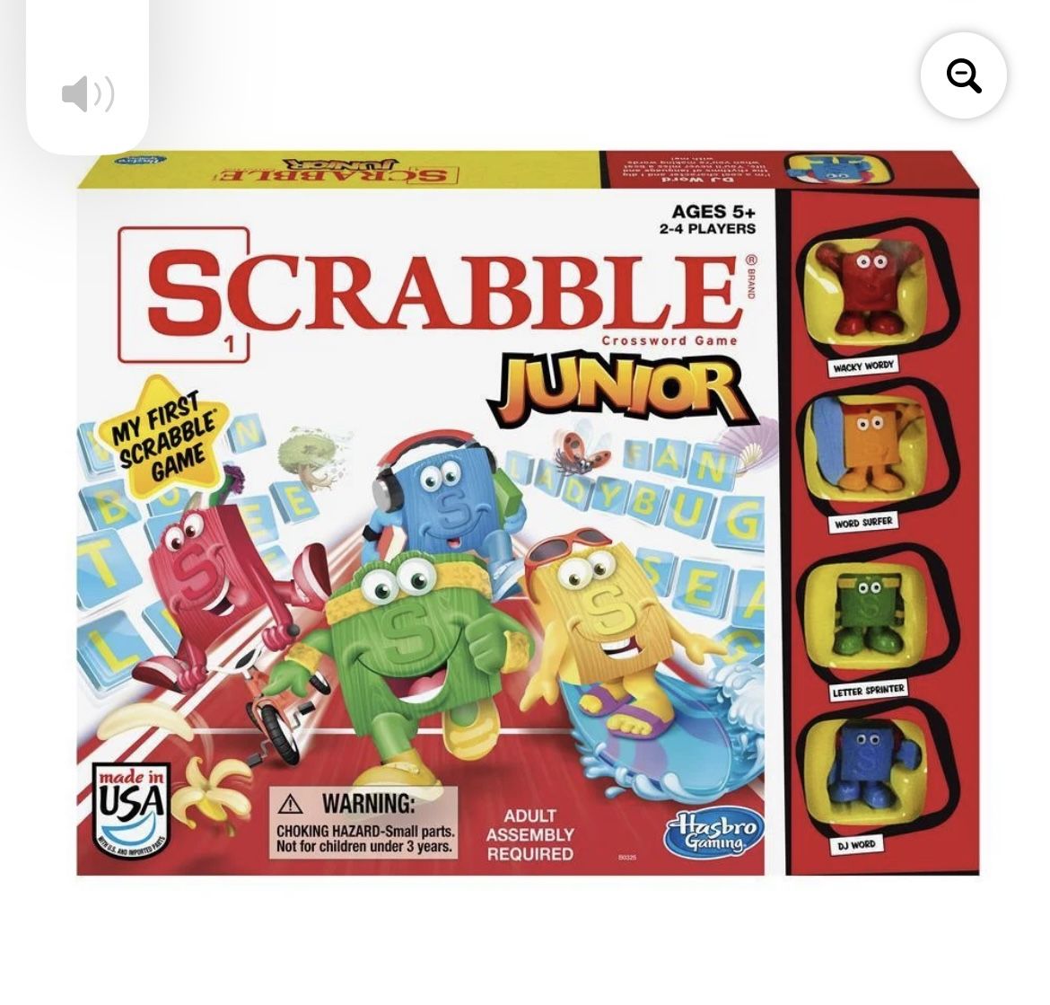Scrabble Junior Crossword Borad Game Family