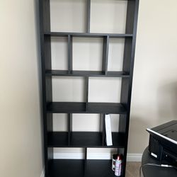 Black Bookshelf In Perfect Condition