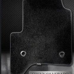 Custom floor mats for Chevy silverado