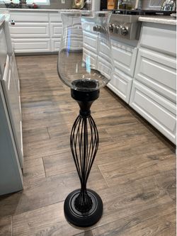 Elegant Tall Metal Stand