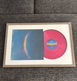 Coldplay Moon Music Framed Pink Vinyl