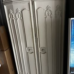 Armoire , Loveseat , Queen Mattress & Frame 