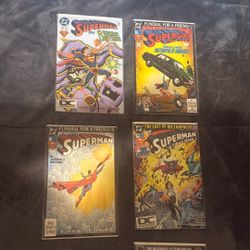 DC Superman / SuperGirl Variants ( Superman 1993 #10,12 /1994 #24, 28,38/  1995 #39) ( Supergirl 1994 #4 /1994 #2) 