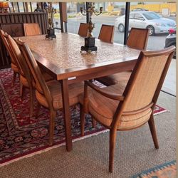 9pc. Mid century Modern Dining Set