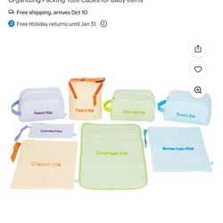 Easy Baby Diaper Bag Organizers - Set Of 4 