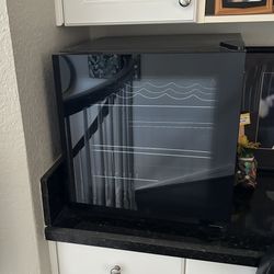 Beverage fridge small fridge wine cooler