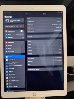 Apple iPad Pro 12.9 1st Gen 32GB Silver