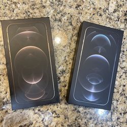 Empty Iphone 12 Pro Max Boxes Cajas