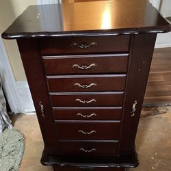 Jewelry Box with a height 2 feet and wide 1 1/8